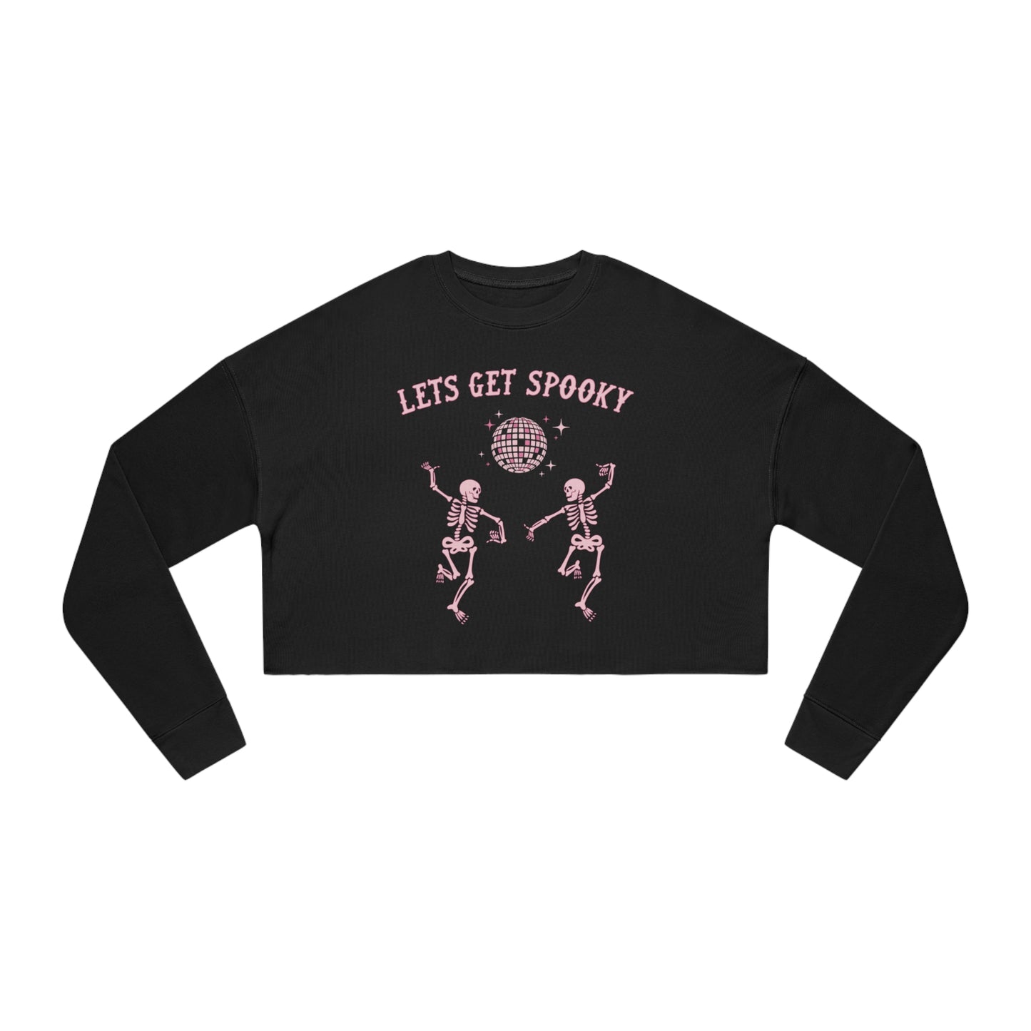 Get Spooky Cropped Crewneck