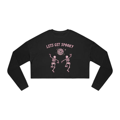 Get Spooky Cropped Crewneck