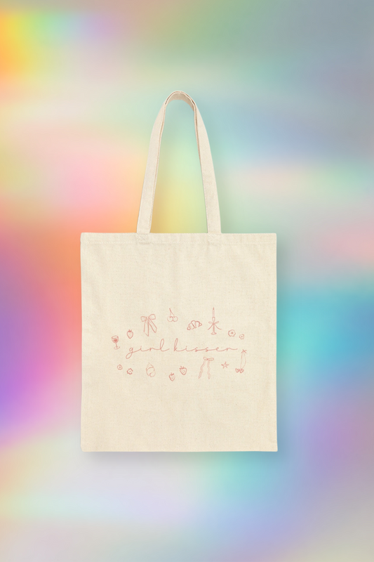 Girl Kisser Tote Bag